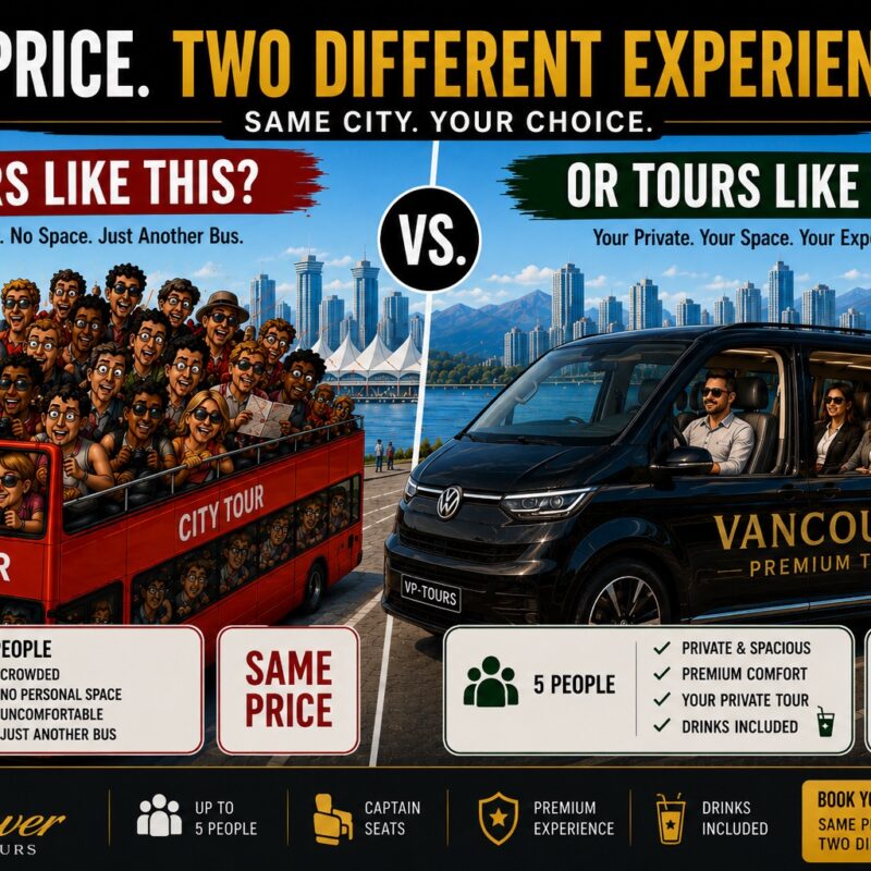 Private vs Bus Tours in Vancouver: What’s the Real Difference?